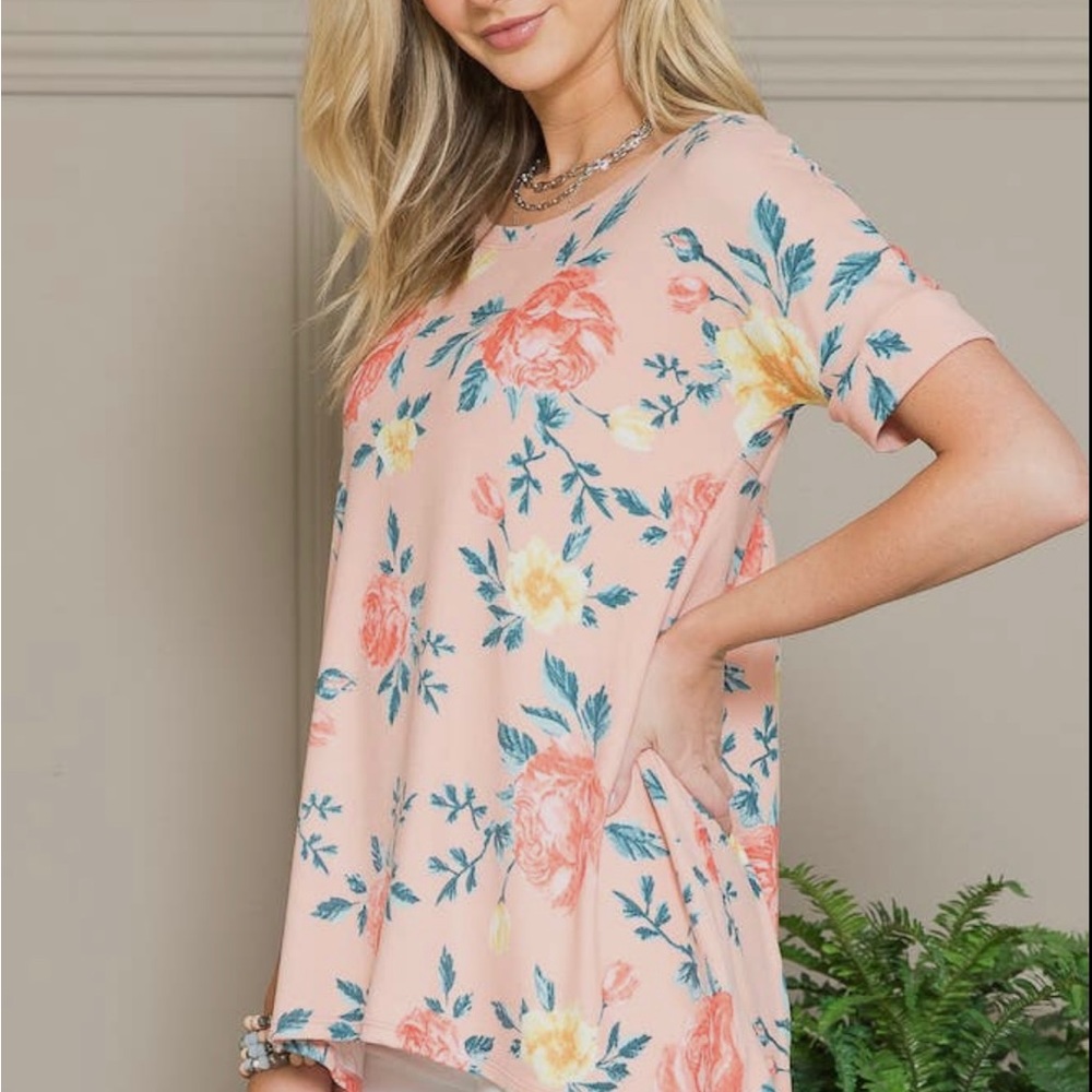 Floral tunic
